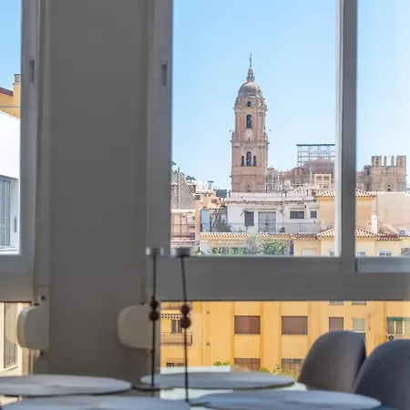Exclusive Views Of Malaga, Santa Isabel Lägenhet