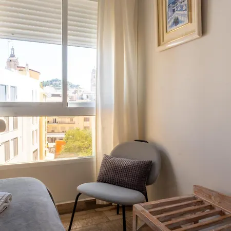 Exclusive Views Of Malaga, Santa Isabel Lägenhet